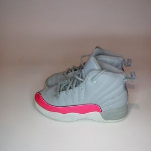 Jordan 12 retro pink/grey size 13c